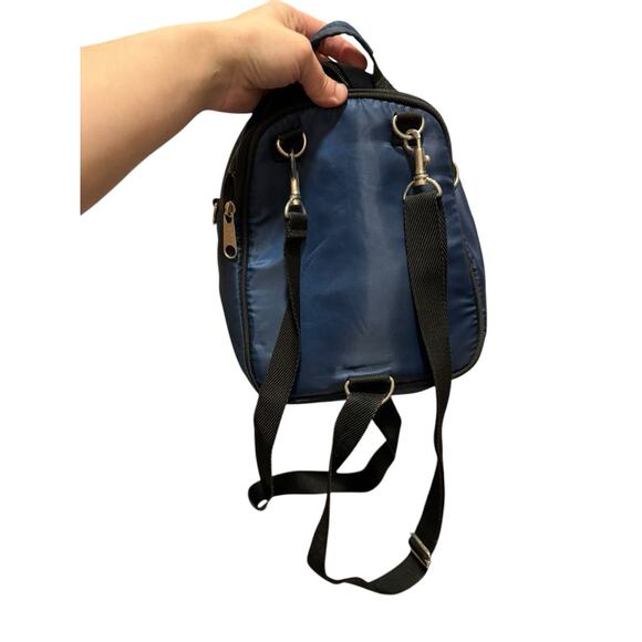 Vintage Y2K L.E.I Blue Backpack Purse Teens 2000s Nylon main image 13